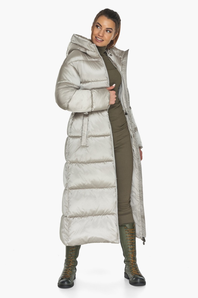 Курточка жіноча зимова колір сандал модель 53140 Braggart "Angel's Fluff" фото 3
