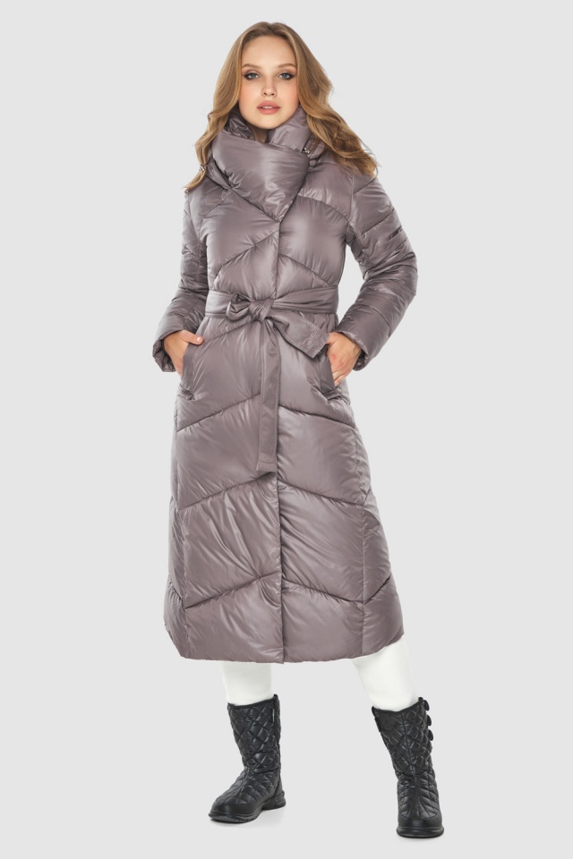 Зимняя женская курточка цвета пудры модель 60035 Kiro – Wild – Tiger фото 2