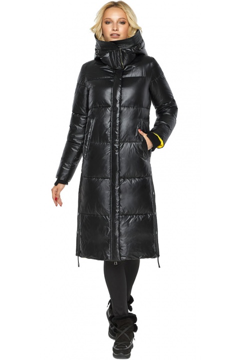 Куртка чёрная женская фирменная модель 2650 Ajento фото 1