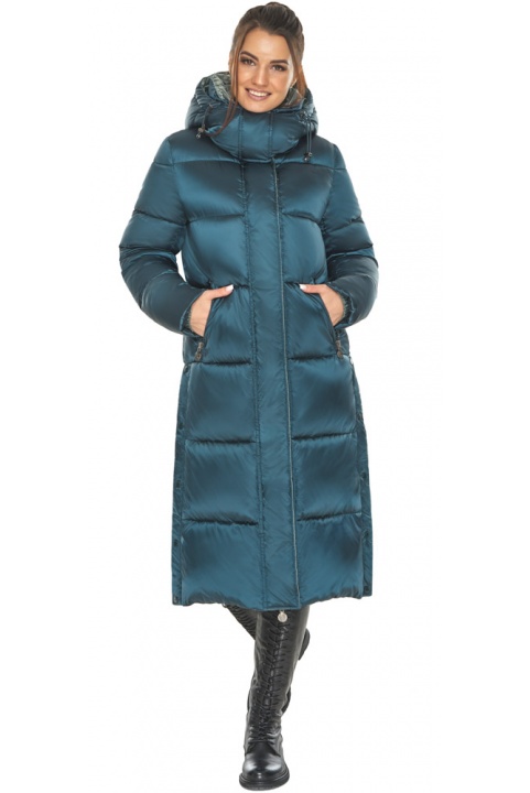 Жіноча атлантична куртка з високим коміром модель 53570 Braggart "Angel's Fluff" фото 1