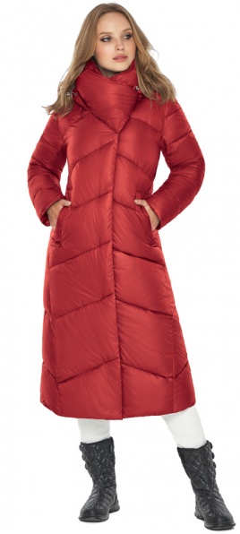 Червона елегантна куртка жіноча модель 60035 Kiro – Wild – Tiger фото 1