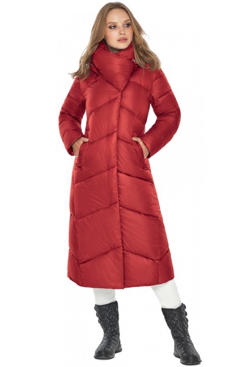 Красная элегантная куртка женская модель 60035 Kiro – Wild – Tiger фото 1