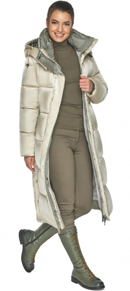 Жіноча кварцова курточка зі зручними кишенями модель 53570 Braggart "Angel's Fluff" фото 1