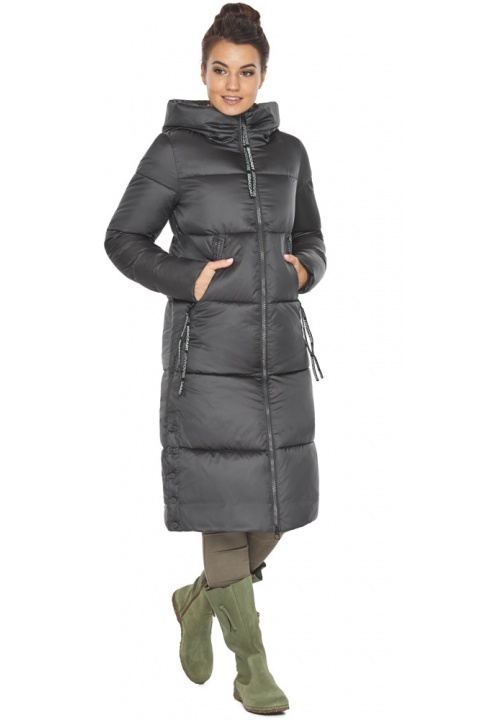 Куртка жіноча графітова зручна модель 6530 Ajento фото 1