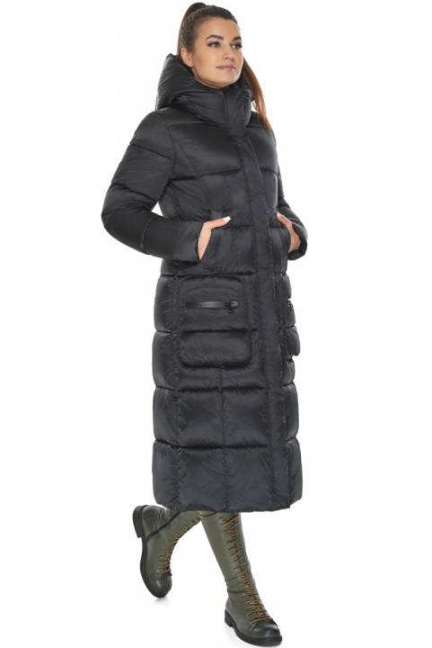 Женская куртка морионовая с оригинальными карманами модель 59230 Braggart "Angel's Fluff" фото 1