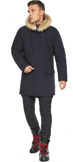 Куртка – воздуховик зимний мужской цвет тёмно-синий модель 45062 Braggart "Angel's Fluff Man" фото 1