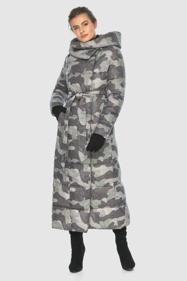 Куртка женская классического силуэта с рисунком модель M6321  фото 2