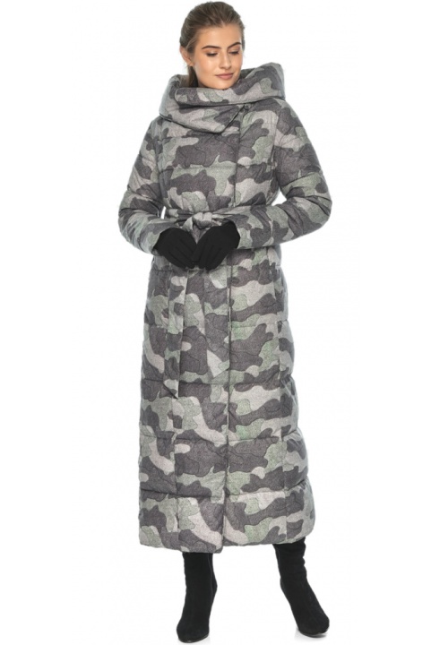 Куртка жіноча класичного силуету з малюнком модель M6321 Moc – Ajento – Vivacana фото 1