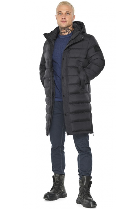 Графітова курточка зимова міська чоловіча модель 51300 Braggart "Aggressive" фото 1