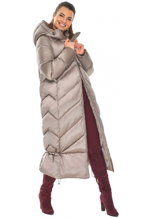 Аметриновая куртка женская с оригинальной стёжкой модель 58968 Braggart "Angel's Fluff" фото 1
