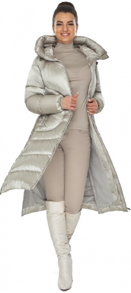 Курточка зимова жіноча колір сандал модель 57260 Braggart "Angel's Fluff" фото 1