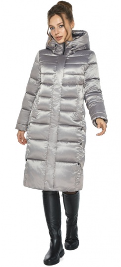Кварцевая куртка женская с капюшоном модель 22975 Ajento фото 1