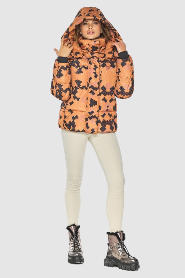 Модная весенняя женская куртка с рисунком модель 60085 Kiro – Wild – Tiger фото 2