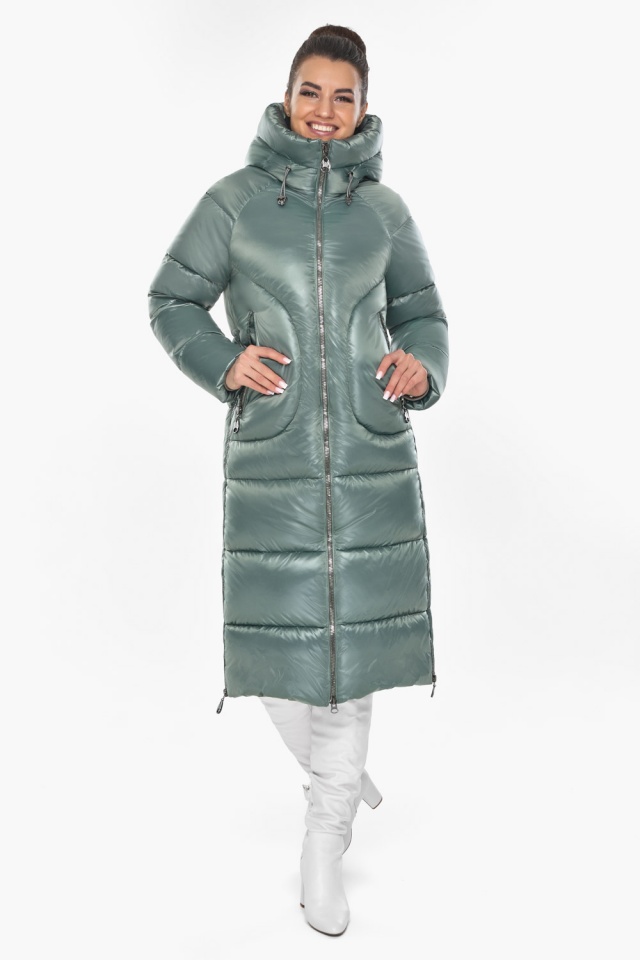 Турмалінова жіноча зимова курточка модель 57260 Braggart "Angel's Fluff" фото 3