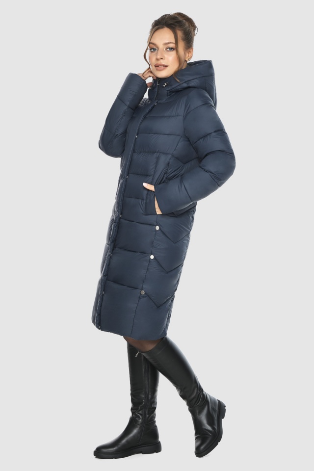 Оригинальная женская синяя курточка модель 22975 Ajento фото 4