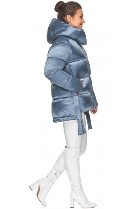 Зимняя женская непромокаемая куртка в цвете маренго модель 57998 Braggart "Angel's Fluff" фото 1