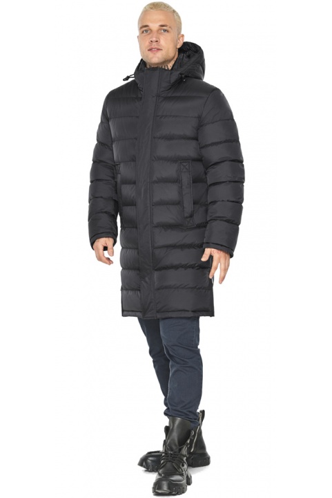 Графитовая мужская куртка с вертикальными карманами модель 51450 Braggart "Aggressive" фото 1