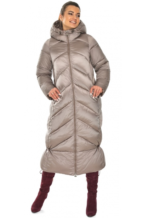 Аметриновая зимняя куртка женская на молнии модель 58968 Braggart "Angel's Fluff" фото 1