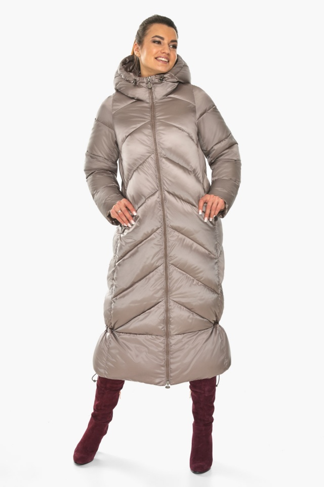Аметриновая зимняя куртка женская на молнии модель 58968 Braggart "Angel's Fluff" фото 2