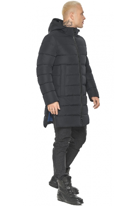 Чёрная куртка мужская практичная модель 49032 Braggart "Aggressive" фото 1