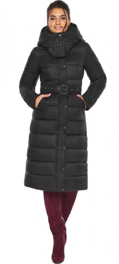 Куртка женская зимняя черного цвета модель 43110 Braggart "Angel's Fluff" фото 1