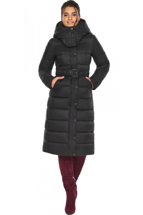 Куртка жіноча зимова чорного кольору модель 43110 Braggart "Angel's Fluff" фото 1