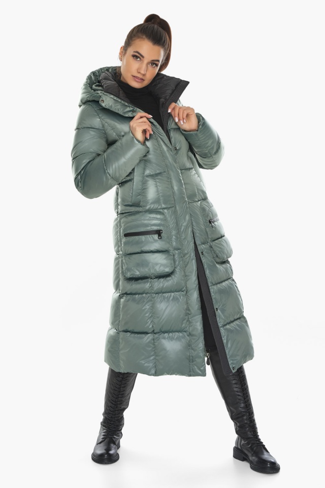 Куртка женская городская турмалиновая для зимы модель 59230 Braggart "Angel's Fluff" фото 3