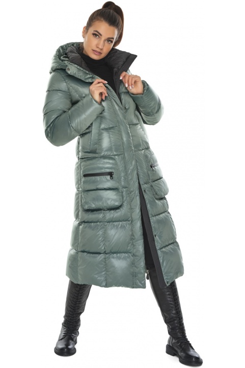 Куртка жіноча міська турмалінова для зими модель 59230 Braggart "Angel's Fluff" фото 1