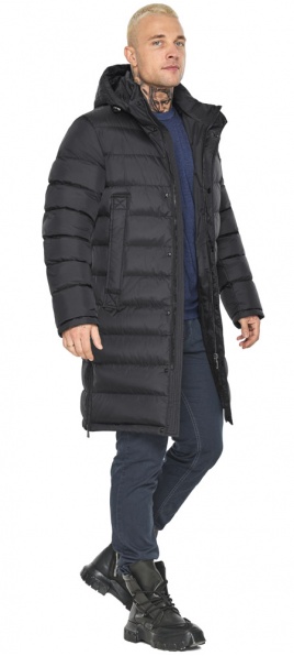 Графітова куртка зимова міська чоловіча модель 51300 Braggart "Aggressive" фото 1