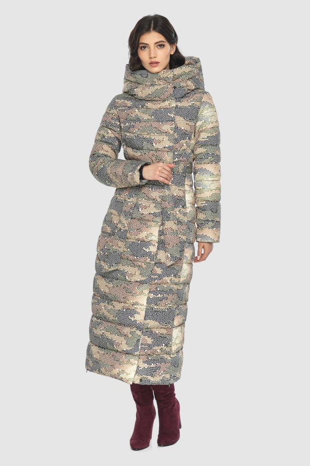 Куртка с рисунком женская практичная модель M6210  фото 9