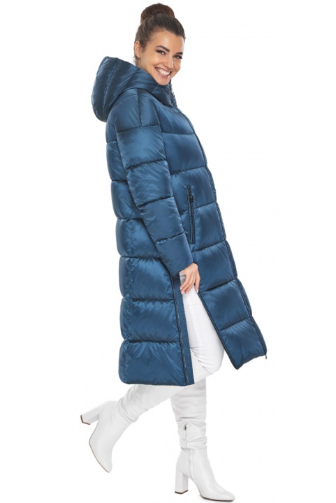 Трендовая женская куртка атлантического цвета модель 55120 Braggart "Angel's Fluff" фото 1