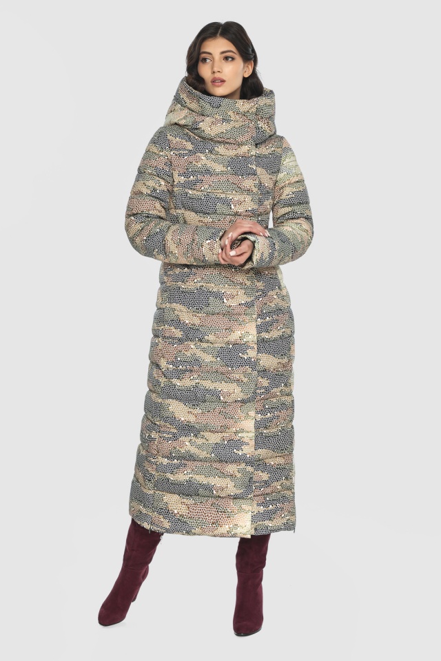 Куртка с рисунком женская практичная модель M6210  фото 5