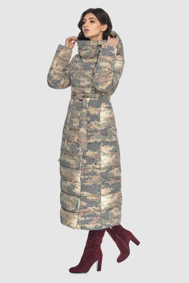Куртка с рисунком женская практичная модель M6210  фото 7
