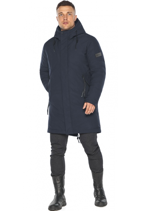 Универсальная тёмно-синяя куртка зимняя для мужчины модель 63914 Braggart "Arctic" фото 1