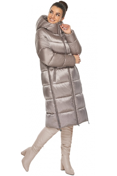 Утеплённая куртка женская цвет аметрин модель 55120 Braggart "Angel's Fluff" фото 1