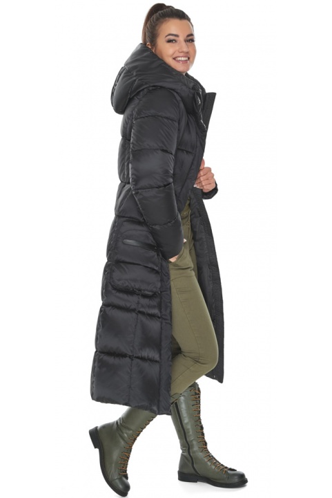 Женская куртка морионовая классическая на зиму модель 59230 Braggart "Angel's Fluff" фото 1