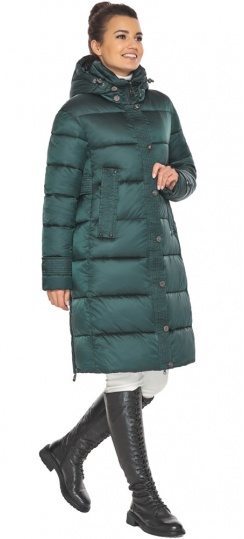 Смарагдова куртка жіноча на зиму модель 47150 Braggart "Angel's Fluff" фото 1