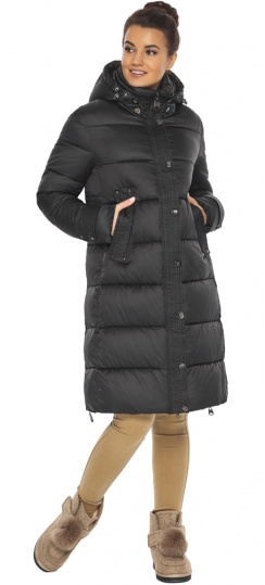 Зимова куртка жіноча колір чорний модель 47150 Braggart "Angel's Fluff" фото 1