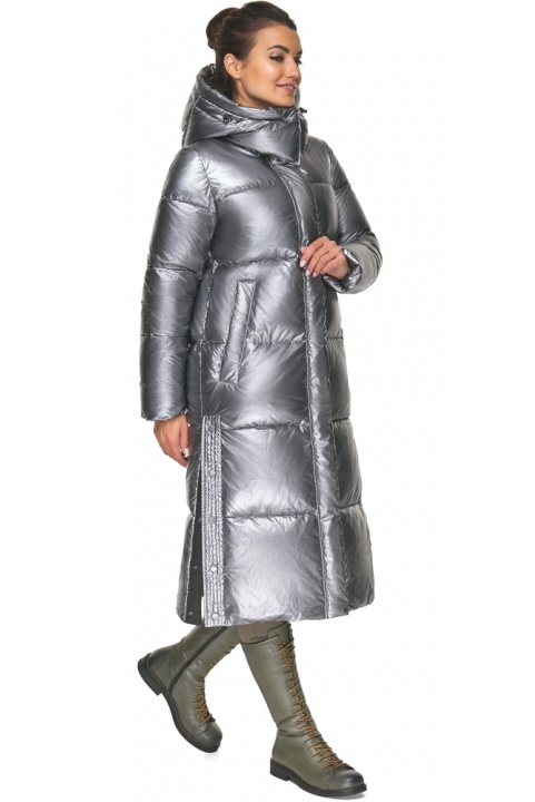 Стильная женская куртка цвет пирит модель 52650 Braggart "Angel's Fluff" фото 1