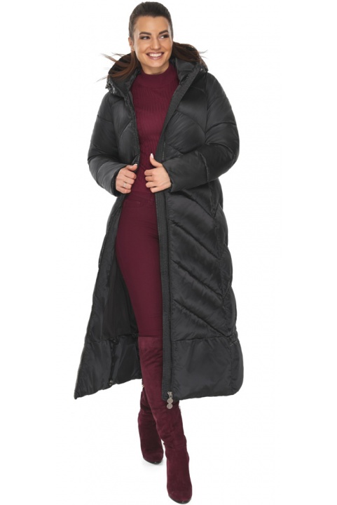 Морионовая куртка женская с оригинальной стёжкой модель 58968 Braggart "Angel's Fluff" фото 1
