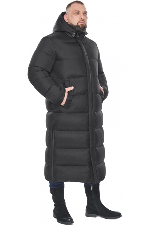 Повседневная мужская куртка большого размера в чёрном цвете модель 53300 Braggart "Titans" фото 1