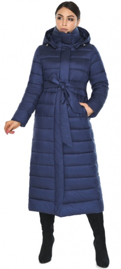 Куртка жіноча синя з боковими кишенями модель 524-65 Wild Club фото 1