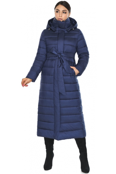 Куртка женская синяя с боковыми карманами модель 524-65 Wild Club фото 1