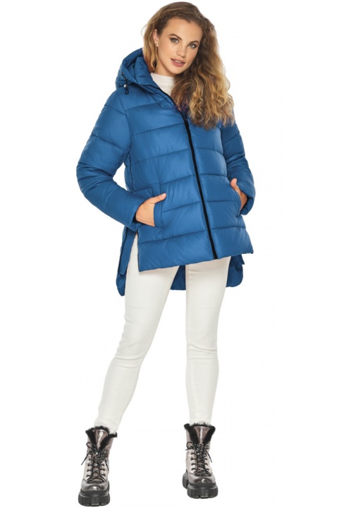 Притягальна весняна жіноча синя 1 куртка модель 60041 Kiro – Wild – Tiger фото 1