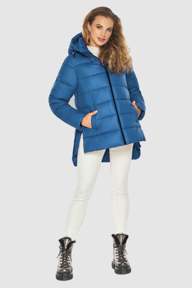Притягальна весняна жіноча синя 1 куртка модель 60041 Kiro – Wild – Tiger фото 2