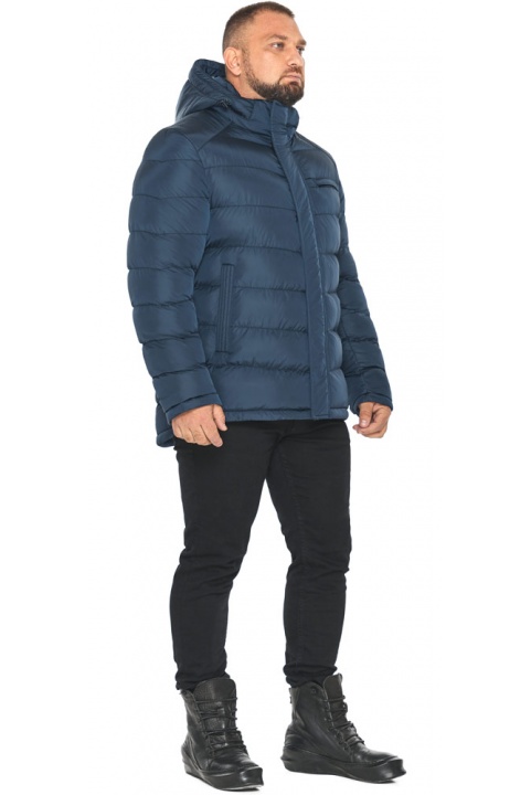 Мужская тёмно-синяя удобная куртка модель 49798 Braggart "Aggressive" фото 1