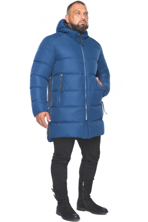 Мужская зимняя классическая куртка цвет электрик модель 57055 Braggart "Aggressive" фото 1