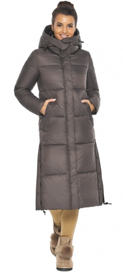 Зимняя куртка стильная женская цвет капучино модель 42650 Braggart "Angel's Fluff" фото 1