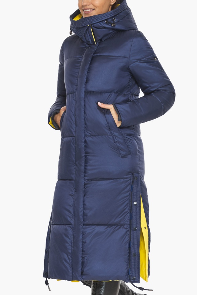 Зимняя женская куртка цвет синий модель 42650 Braggart "Angel's Fluff" фото 12