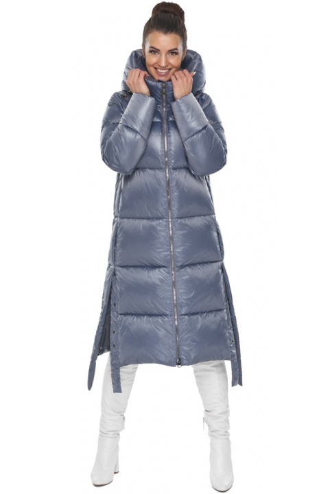 Куртка стильная женская зимняя цвет ниагара модель 53875  Braggart "Angel's Fluff" фото 1